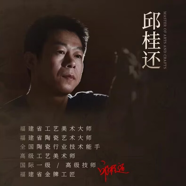 BOSSY敦煌手绘描金青花缠枝莲茶杯主人杯轻奢高档办公室家用品茗杯送礼 九色鹿丨手绘描金禅定对杯【礼盒装】