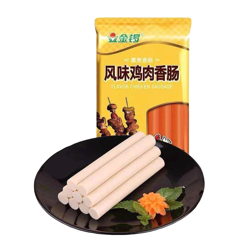 鸡肉火腿肠即食泡面肠麻辣烫火锅鸡肉肠200g 1袋（内含8支）