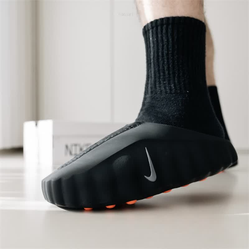 耐克（NIKE）Mind 001男女同款舒适轻便柔软透气休闲百搭防滑耐磨运动包头拖鞋 HQ4307-001黑色 42.5 (270mm)
