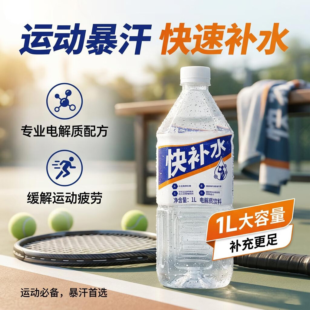 百多利冰爽柠檬冰红茶  柠檬味茶饮料 整箱量贩装 快补水电解质1L*12瓶
