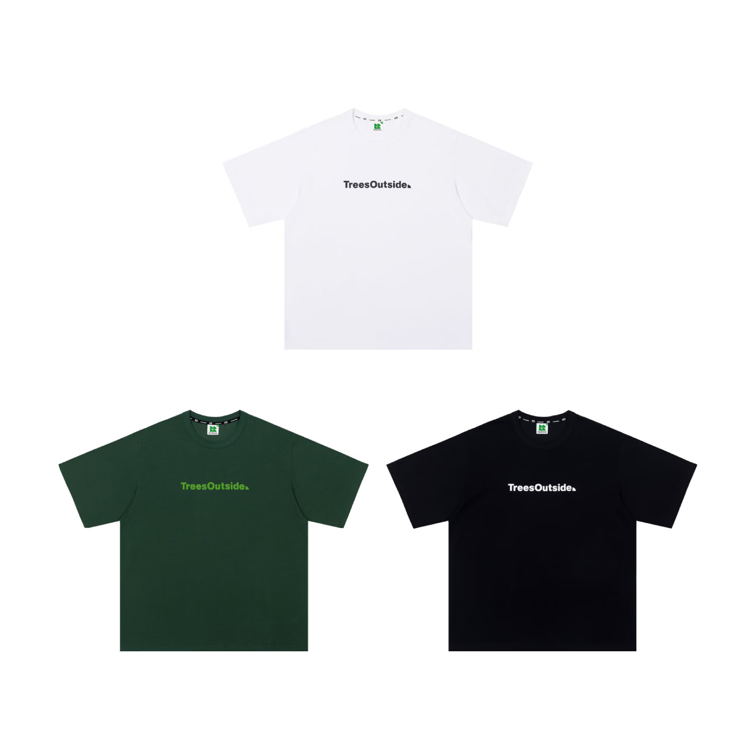 warmtrees春夏通勤运动百搭小写LOGO透气抑菌速干短袖t恤潮牌男女同款 上衣 黑色 M