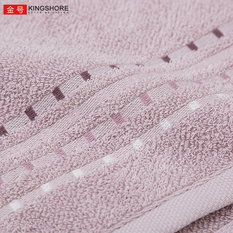 金号纯棉4条A类毛巾新疆棉洗脸成人柔软吸水婴幼儿可用企业福利团购 70*33.5cm红+灰+紫+绿 4条