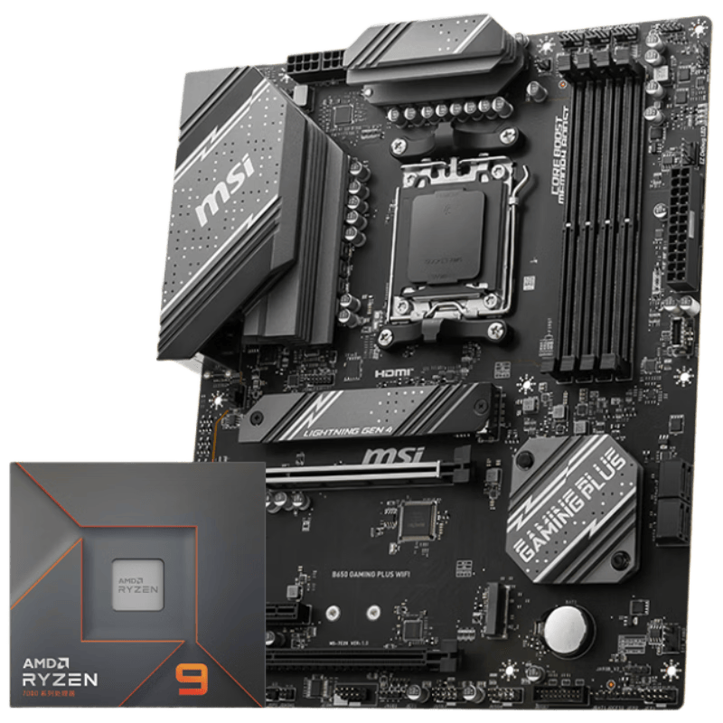 AMD ���� R5 9600X ΢�� B650 GAMING PLUS WIFI ����CPU��װ 2287.51Ԫ