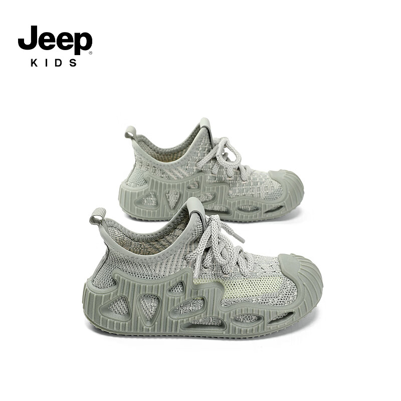 JEEP���� ��ͯ�˶�Ь һ�ŵ�Ҭ��Ь ��ɫ 34 Ь�ڳ�21.4cm 79.9Ԫ