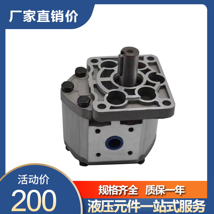 液压齿轮泵cbt-g532/g550/g580/g563油泵左旋右旋平键花键轴 cbt-g563