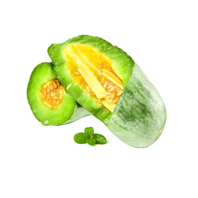 京鲜生【沂蒙山系列】羊角蜜甜瓜礼盒 净重4.5斤  单果200g+ 源头直发