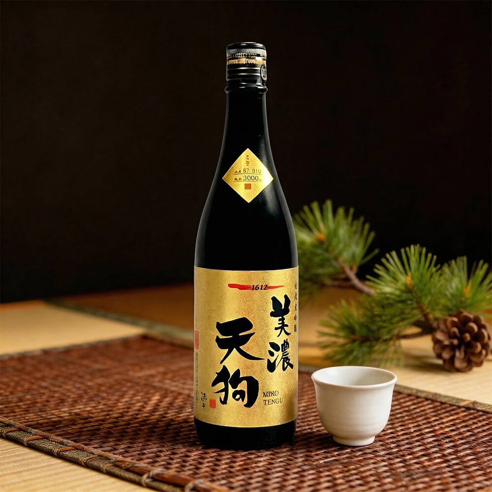 美浓天狗大吟酿金标720ml 大吟酿金标 日本清酒 原装进口 大吟酿金标五割720ml