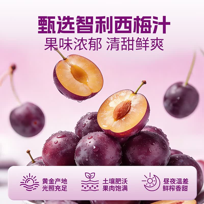 生和堂益生元西梅汁 6种益生元膳食纤维0脂果蔬饮品 10袋益生元西梅汁
