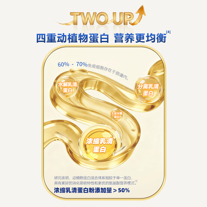 IOB益生菌蛋白粉浓缩乳清蛋白粉水解乳清蛋白质粉牛初乳4专利营养粉 450g*1罐 【新客15天体验】
