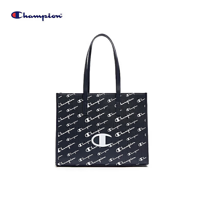 Champion美国冠军2025新款手提包女男 潮流休闲时尚腋下包25FWG94 深蓝 