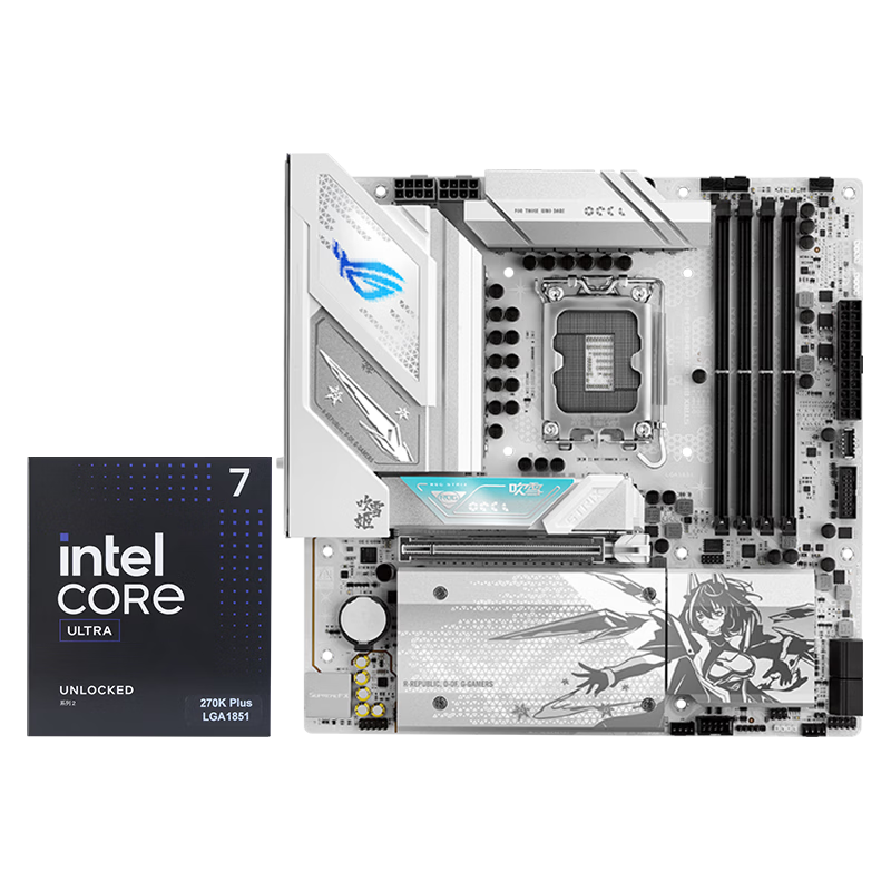 ��˶ ROG STRIX B860-G GAMING WIFI S ���� + Ӣ�ض� U7 270K PLUS CPU ��װ 3639Ԫ