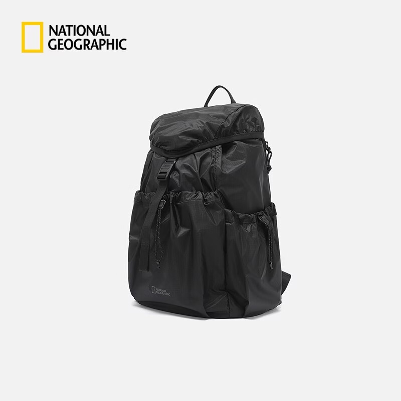 国家地理（National Geographic）2026新品户外通勤双肩包背包 黑色BLACK 000