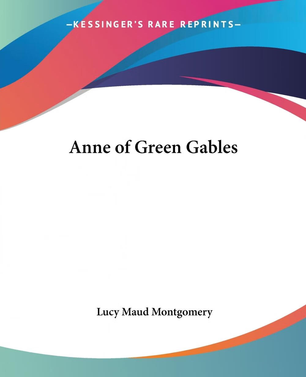 预售 按需印刷 anne of green gables