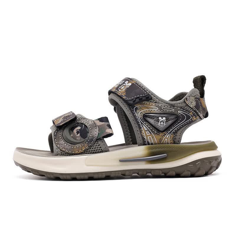 巴布豆（BOBDOG）童鞋2026夏季新款男童露趾儿童凉鞋男孩夏季男宝溯溪鞋 浅军色 29 适合脚长17.5cm