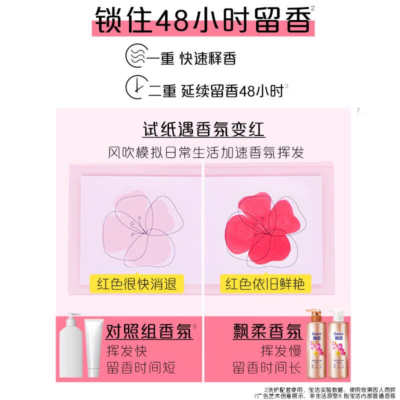 飘柔香氛男士女士洗发水柔顺甜美花漾洗发膏露 【香氛柔亮】茉莉花香洗发水530g
