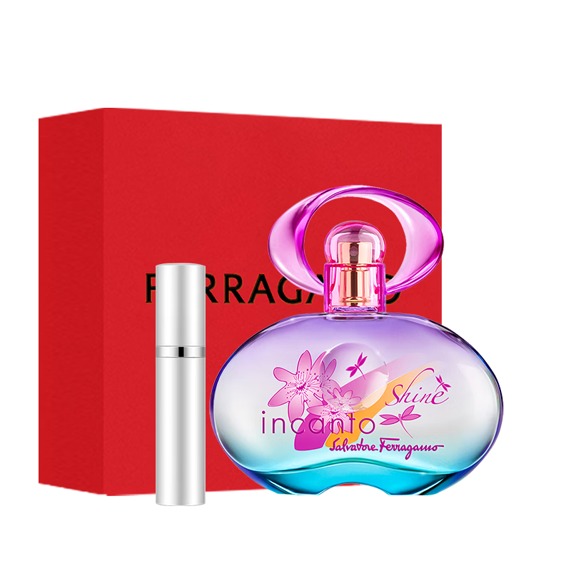 菲拉格慕（Ferragamo）梦中彩虹女士香水礼盒50ml 清新花果调 淡香 母亲节礼物