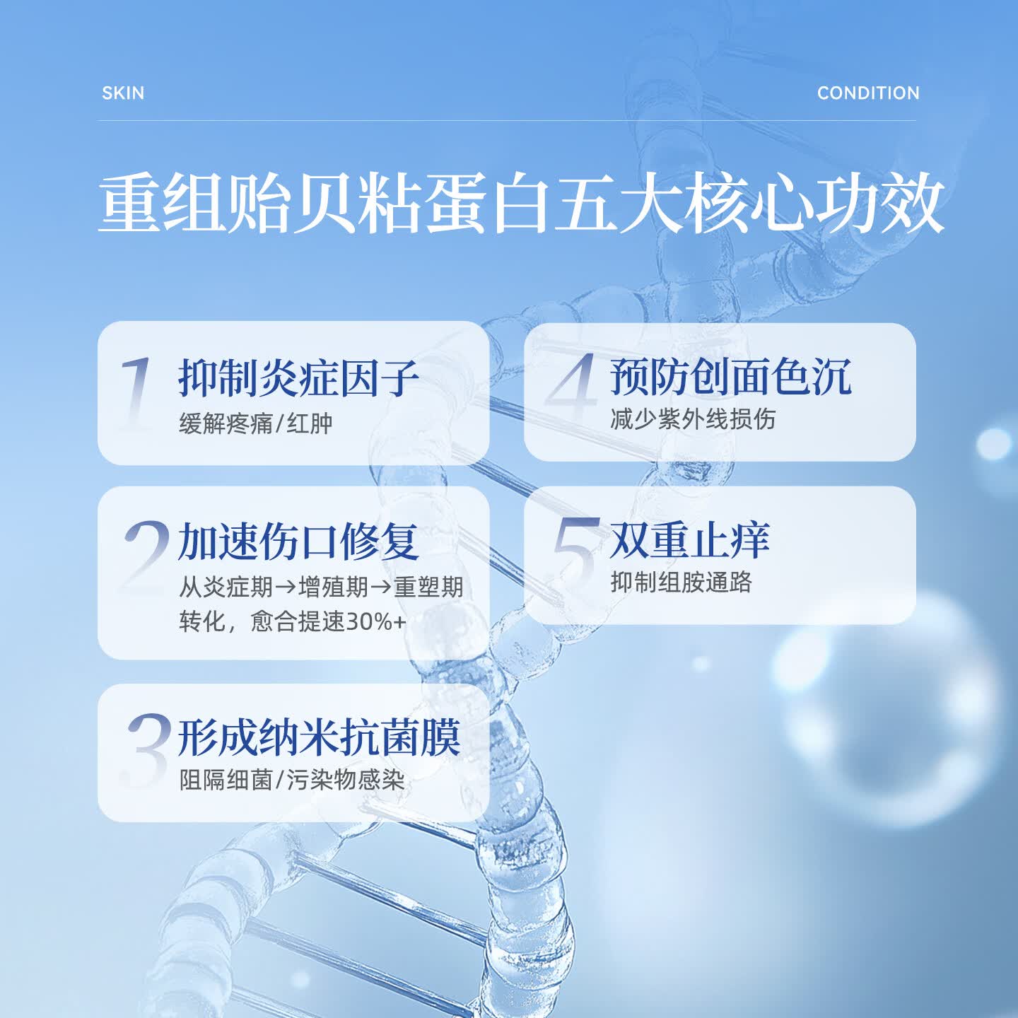 灵溯·界医用重组贻贝粘蛋白凝胶物理屏障微整形创口光子果酸皮肤修复护理