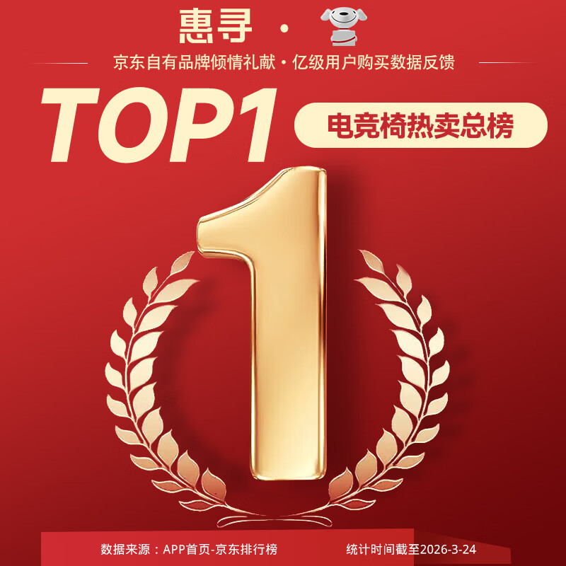 惠寻电脑椅电竞椅子人体工学游戏人工力学座椅久坐宿舍学习可躺办公椅 【Pro焕新】悬浮撵腰+4级气杆+黑框黑