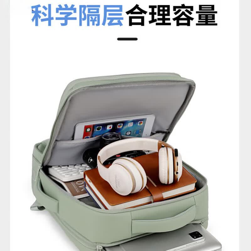 嘉丽诗适用华硕天选7Mac/7Pro电脑包16寸游戏笔记本6Pro/FX517/FX60双肩 218灰色+A天姬白字 气囊防护 17.3英寸 ~18英寸 可放机械键盘