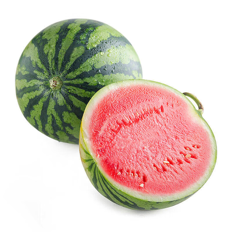 东鲜丰西双版纳西瓜麒麟西瓜正宗美都麒麟瓜冰糖红瓤西瓜当季新鲜水果 净重7-8斤【气柱+泡沫箱】