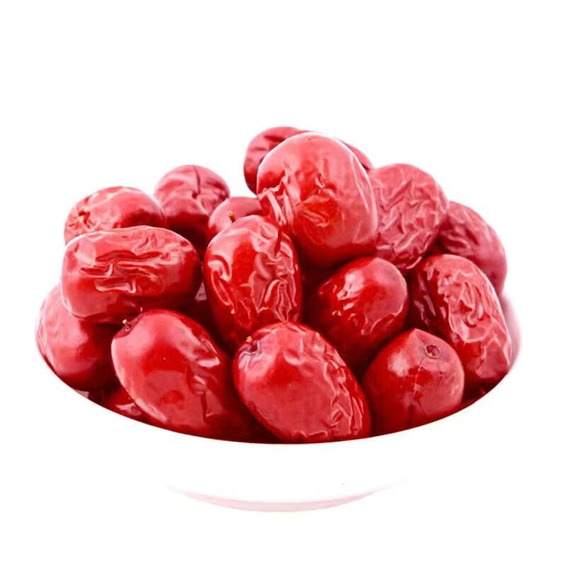 寻晋足迹大枣吊干红枣带灰500g红枣新货特产免洗泡水煲汤枣子果干零食 1000g袋装【品质好货】