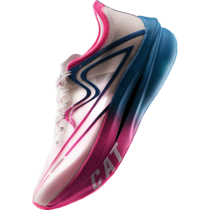 音速猫 x 北京体育大学丨上瘾跑鞋马拉松跑步双碳板体考体测中考专用鞋 独角兽 【双碳板TPEE】 42