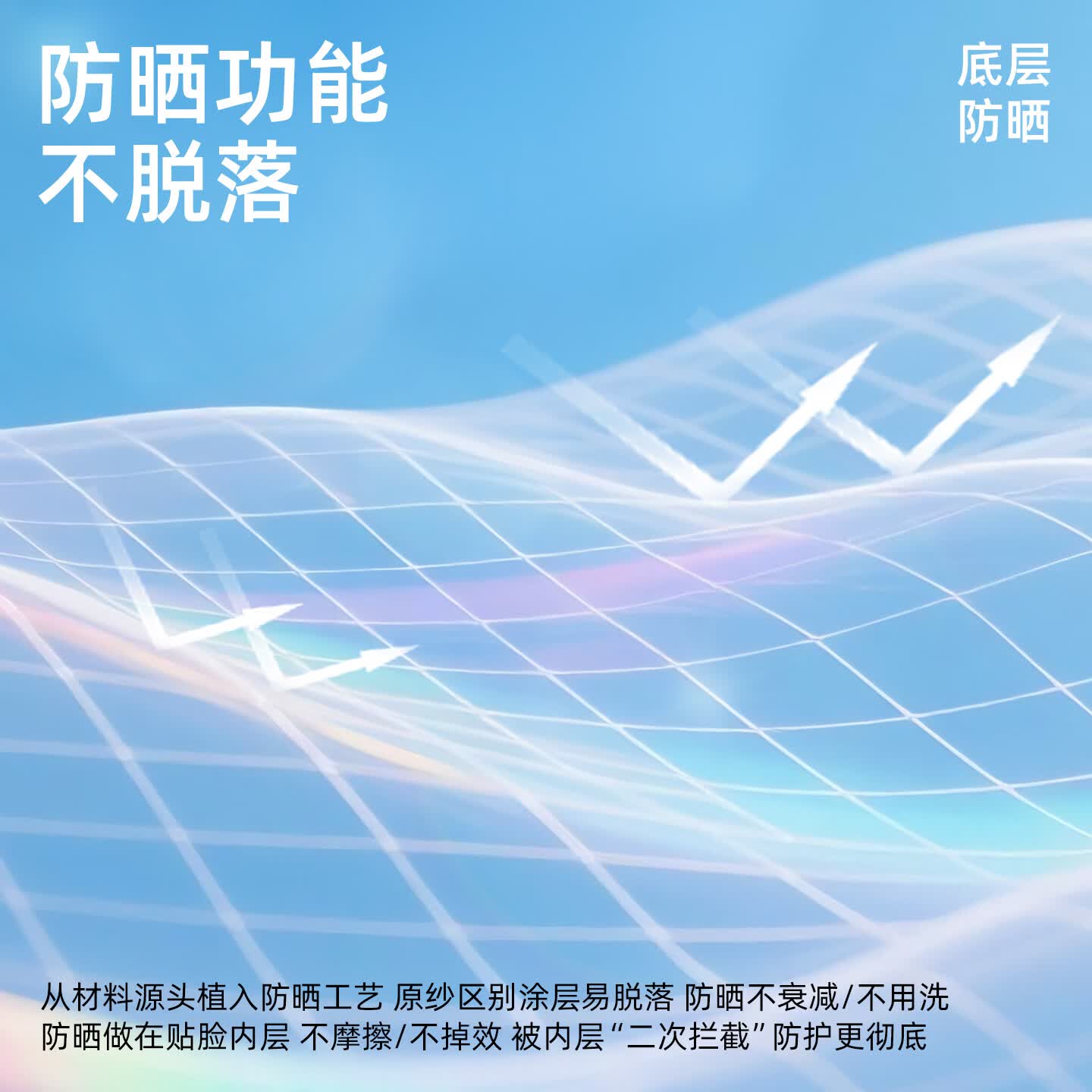 驼人康君驼人季铵盐一次性防晒防紫外线口罩男女士高颜值2026夏季新款透气 云糯米 2盒60支