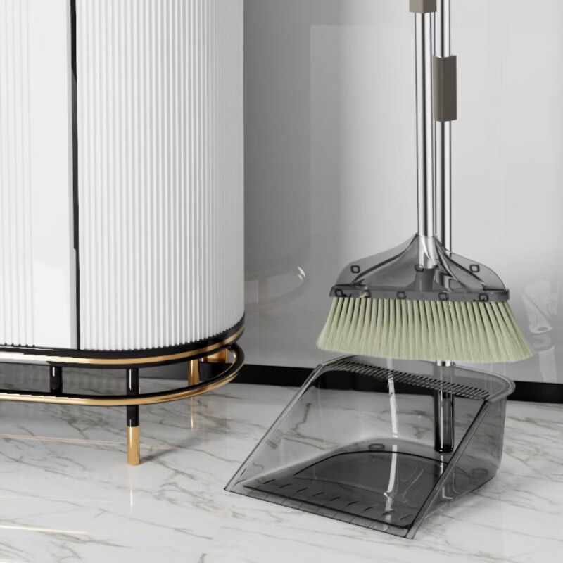 L小红书同款家用两件套AA 颜色随机扫把+簸箕2件套装