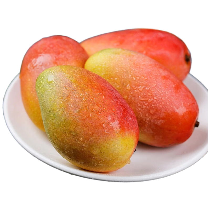 京觅海南贵妃芒 芒果 净重8斤单果100g+ 芒果新鲜水果 源头直发