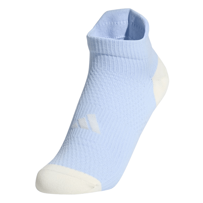 adidas一双装舒适低帮袜男女新款阿迪达斯官方轻运动KX5123   晶蓝   M