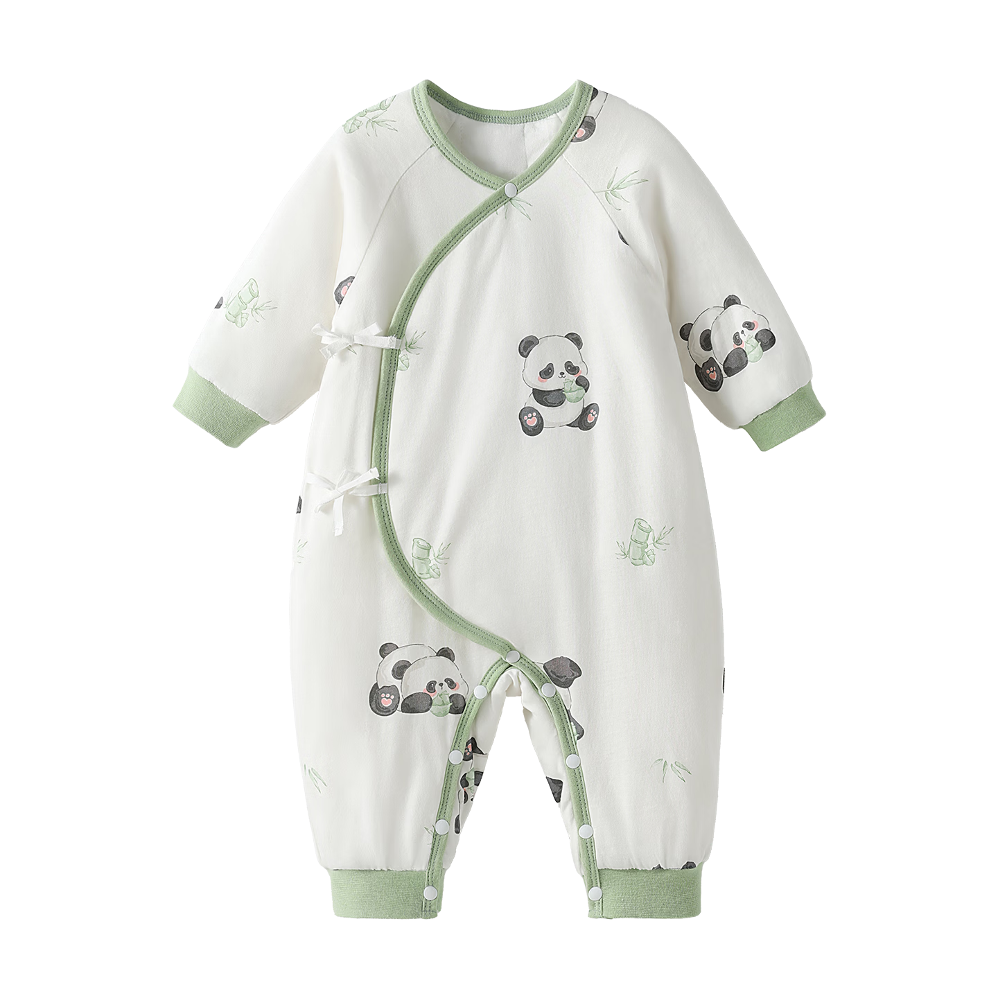 贝肽斯婴儿衣服冬季衣服新生儿童连体衣宝宝连体衣爬服纯棉保暖 森林聚会 【中暖】推荐室温：12-18℃ 80cm