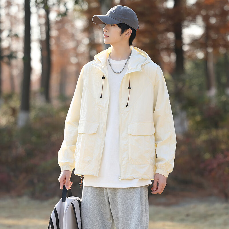 BEUNASLOER防晒衣男新款防紫外线夏季冰丝情侣宽松速干透气轻薄款女外套 深灰 S