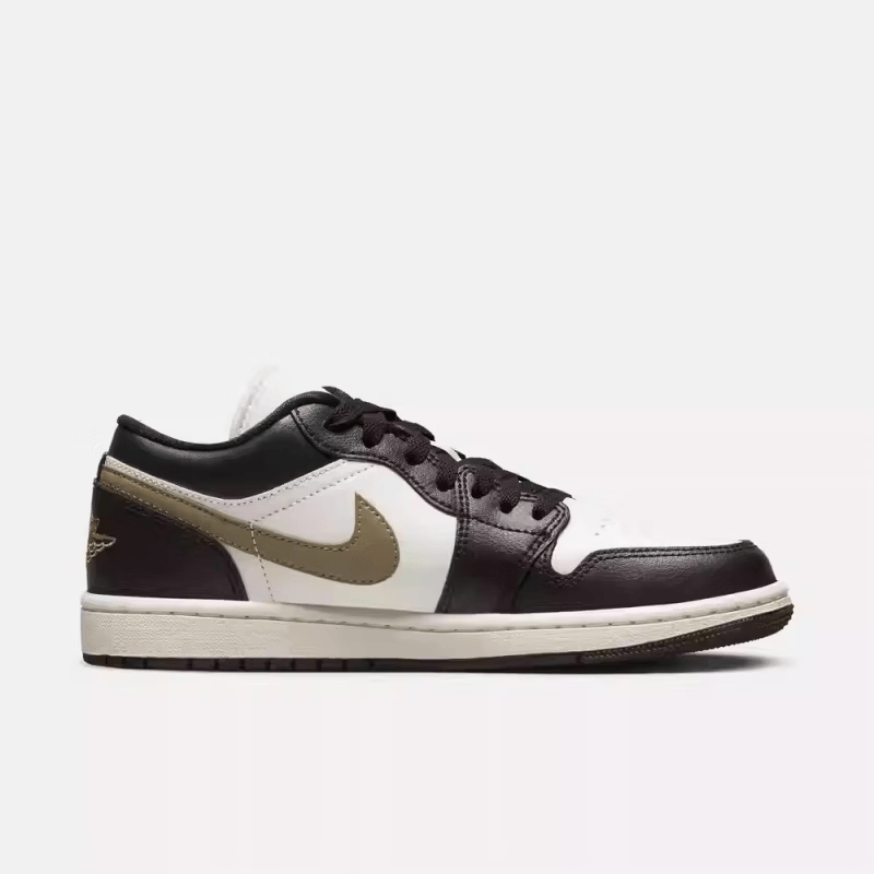 耐克（NIKE）Jordan乔丹男女同款 2025新款轻便AJ1摩卡色板鞋低帮运动鞋 DC0774-200 35.5