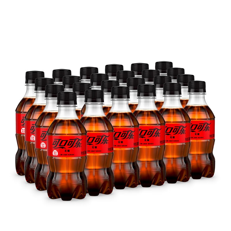 康师傅迷你零度无糖可乐300ml*24瓶 碳酸饮料汽水 零度无糖可乐 零度