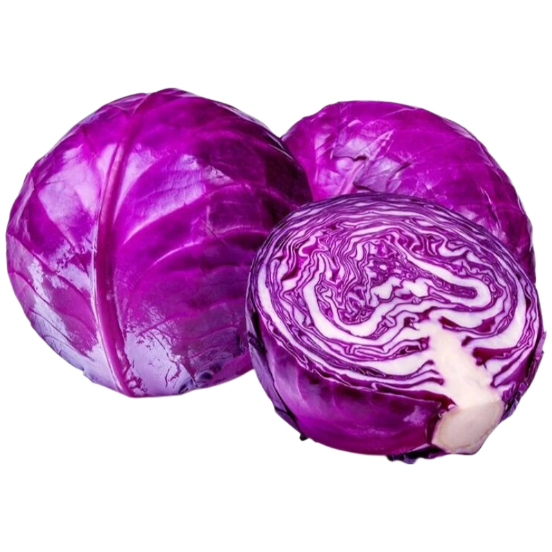 京鲜生云南新鲜紫甘蓝净重5斤单果200g+卷心菜甘蓝 新鲜蔬菜源头直发