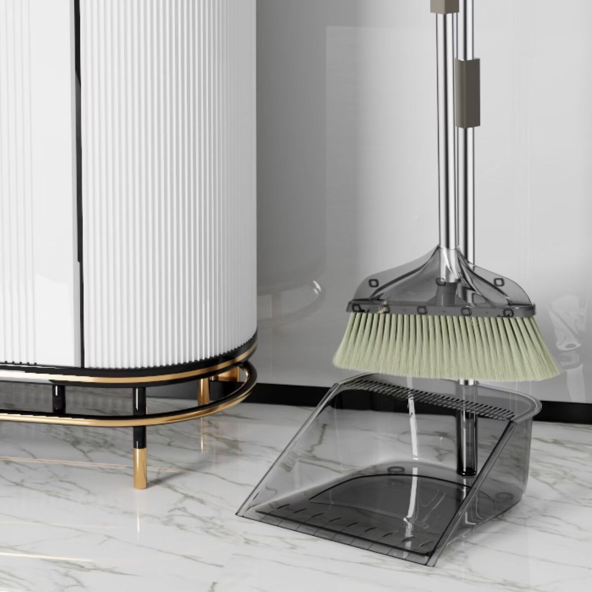 小红书同款家用两件套AA 颜色随机扫把+簸箕2件套装