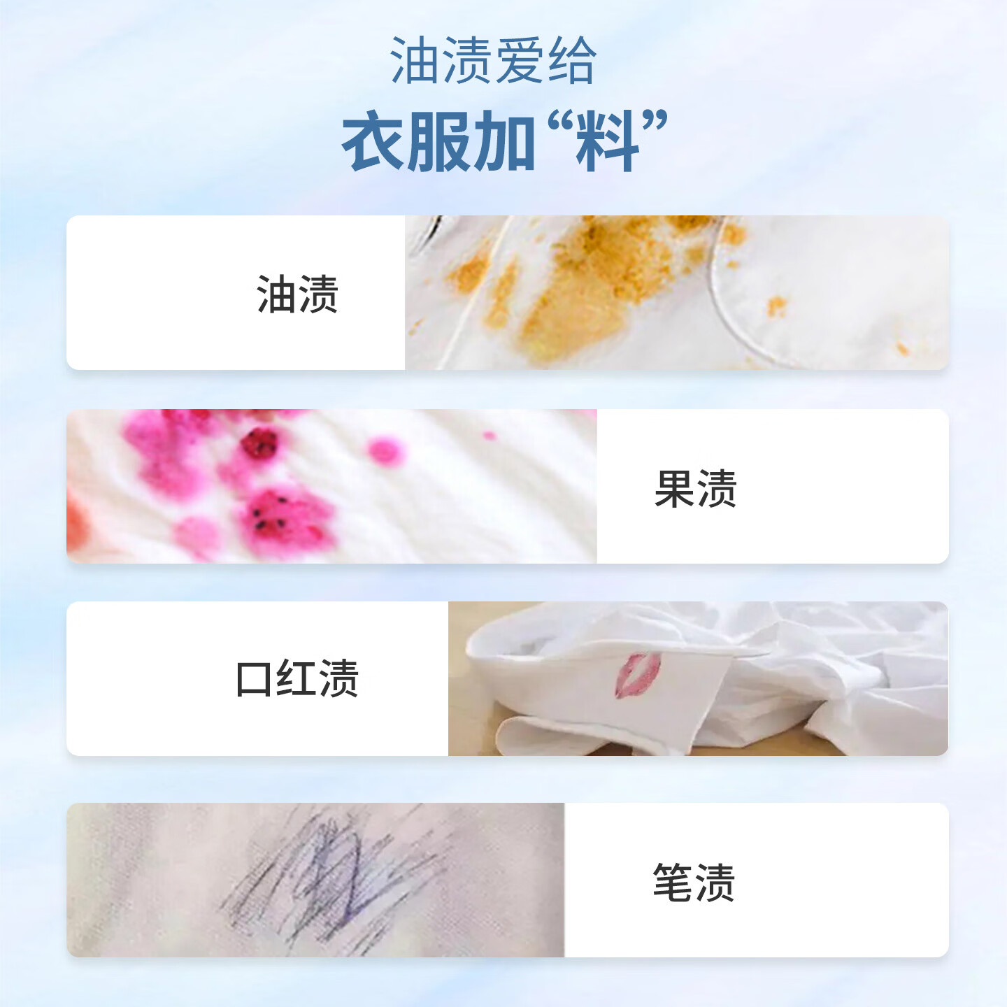 大公鸡管家chanteclair多能污渍克星 衣领净清除油渍果渍 泡沫喷剂 500ml 多能污渍克星500ml