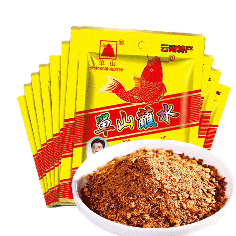 单山 蘸水15g*30袋调味蘸料 云南特产辣椒面烧烤火锅蘸水调味料沾水料