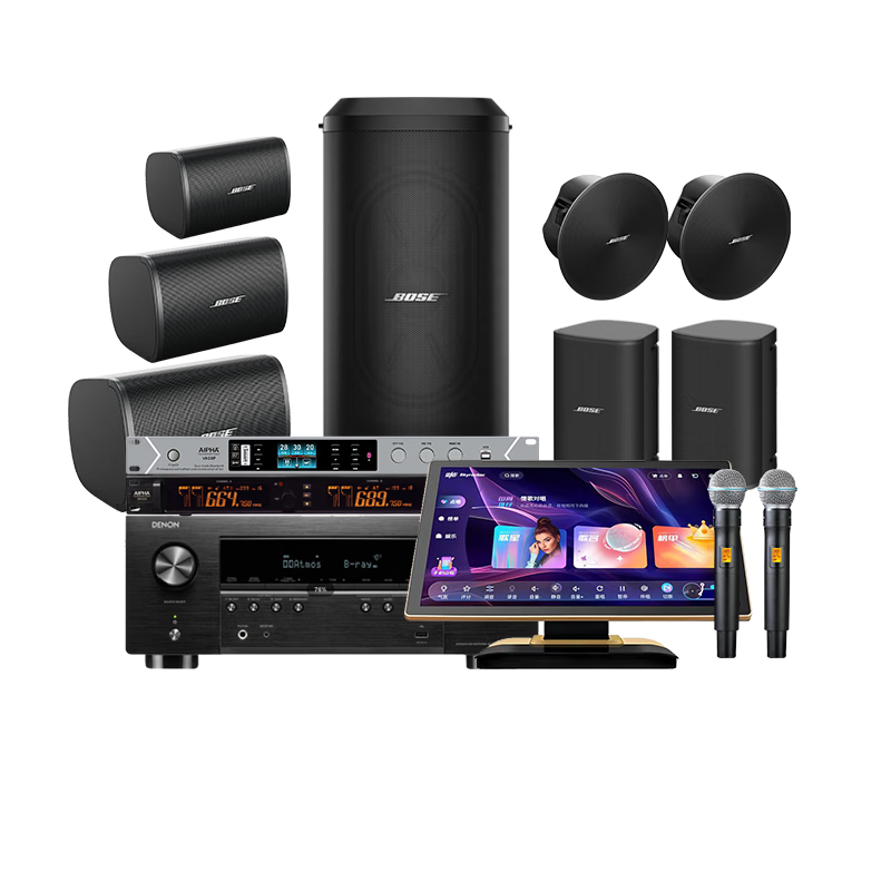 ��ʿ��BOSE��Professional 760/780 5.1/5.1.2������ͥӰԺ���ÿ������ӻ�������ű�ȫ����ӰKһ�忨��OK���� Professiona 780_5.1.2ӰKϵͳ 34020Ԫ