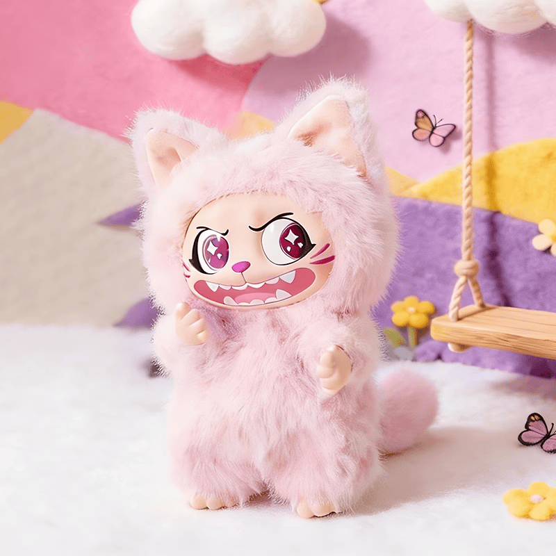 MAGICAL SOUL 幻兽盲盒 哇狸狸毛绒公仔挂件 幻兽周边搪胶玩偶潮玩惊喜礼物陪伴娃娃 哇狸狸-单个盲盒(有概率出隐藏款)