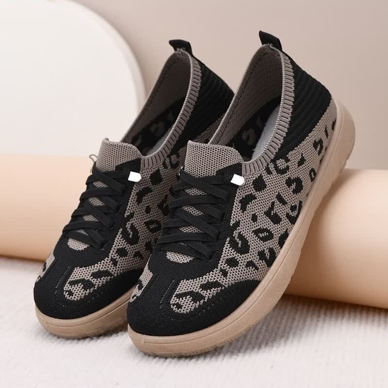 福虹辰2026新款德训春季款软底透气休闲女鞋