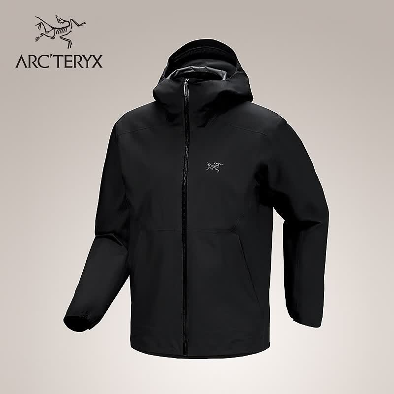 ARC'TERYX始祖鸟 RALLE SL JACKET GORE-TEX 防水 男子 硬壳夹克 BLACK/黑色 M