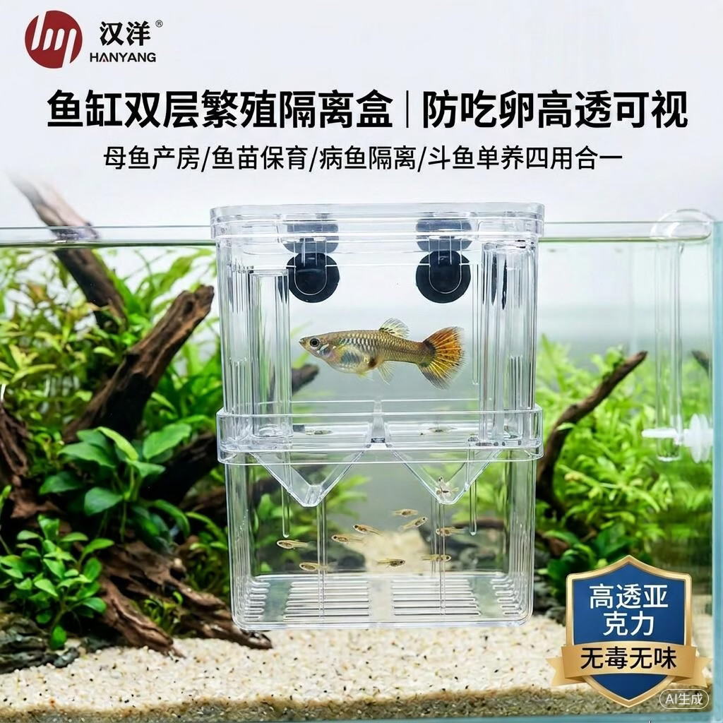 鱼缸孵化收纳盒 0.2元 - 折送网