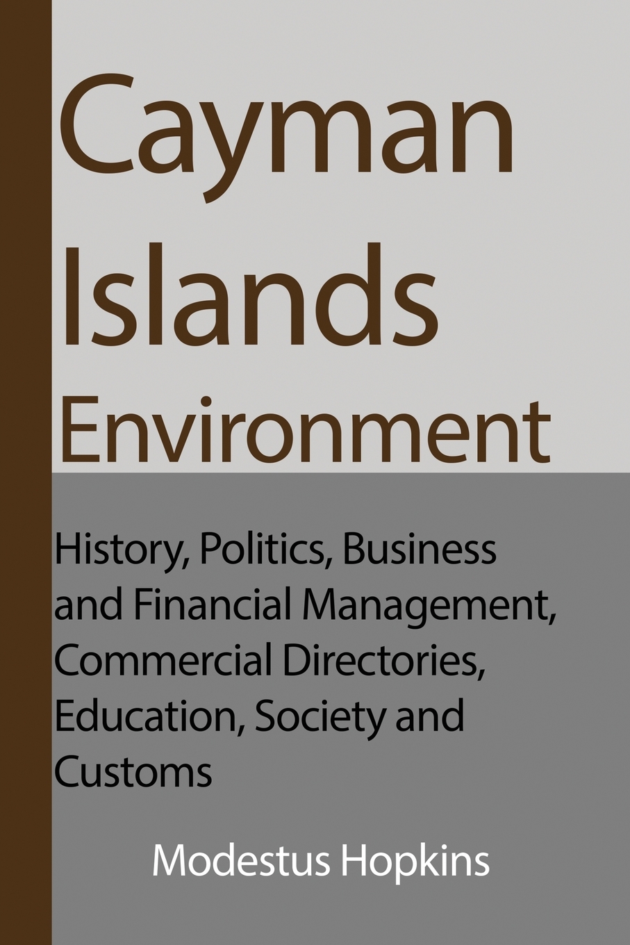 预售 按需印刷cayman islands environment