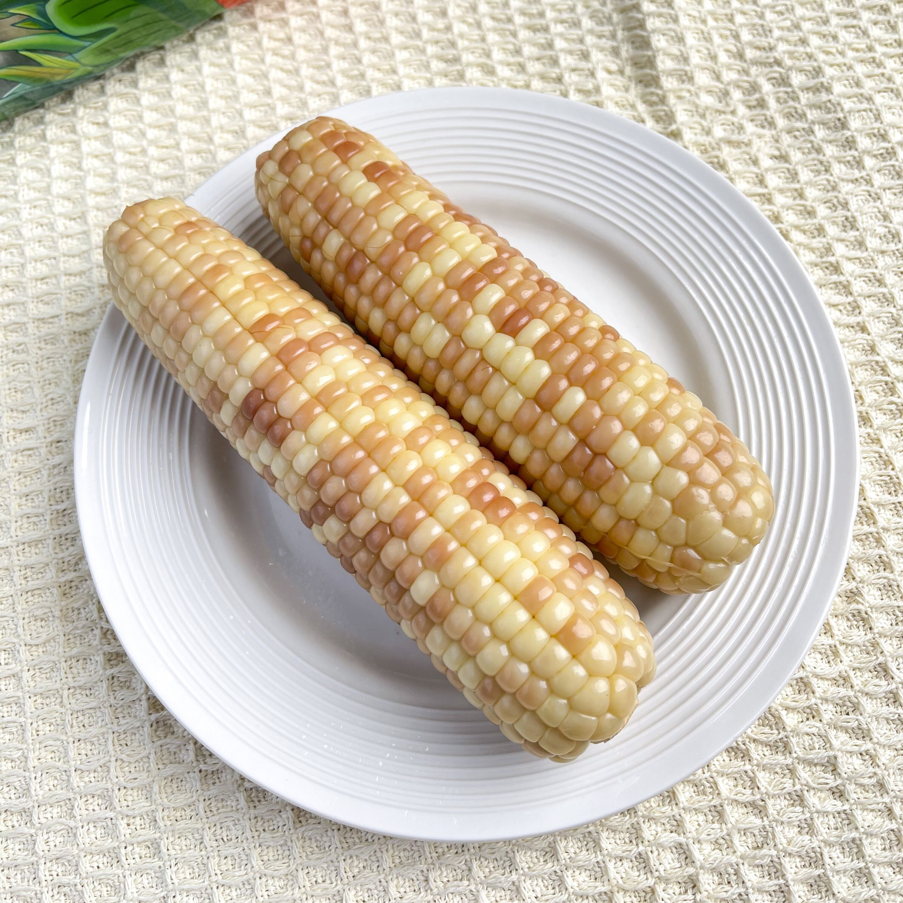 彩云之南西双版甜糯玉米开袋即食减低脂糯玉米真空包装早餐代餐 西双版纳香糯甜玉米1公斤/袋（5根左右）