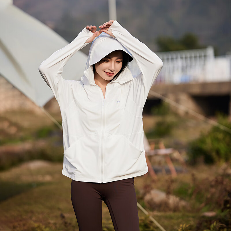 BEUNASLOER透气防晒衣女士凉感防紫外线户外冰丝男防晒服情侣款薄外套 远山灰 M