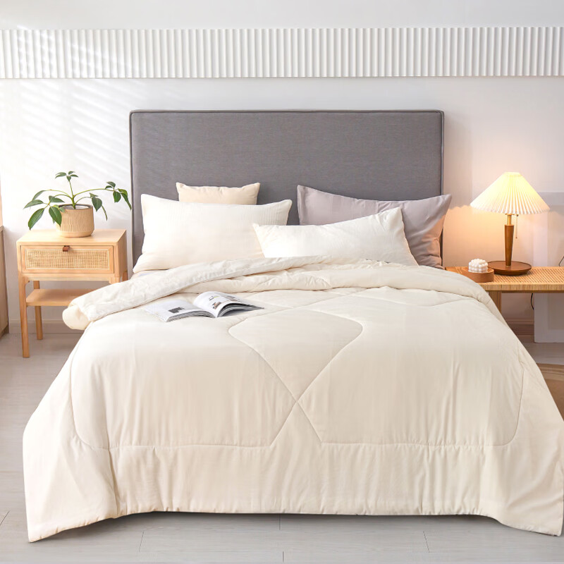 顾家家居大豆抗菌四季被 科学配比吸湿发热保暖纤维被 SPFG0062 200cm*230cm 四季被