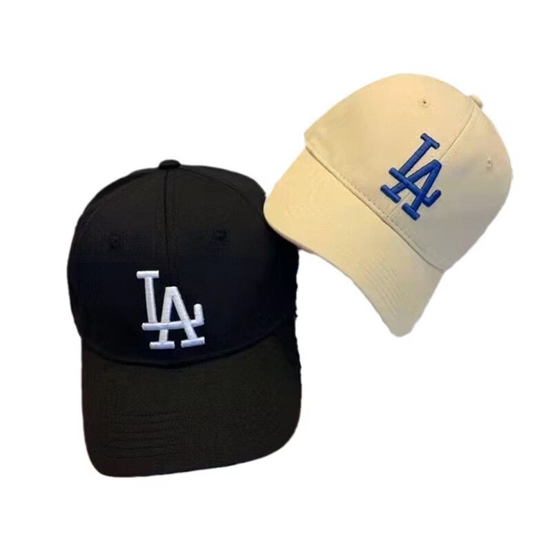 NY新款软顶棒球帽韩版女休闲时尚刺绣大标N情侣鸭舌帽潮ins春夏遮 L蓝色 均码