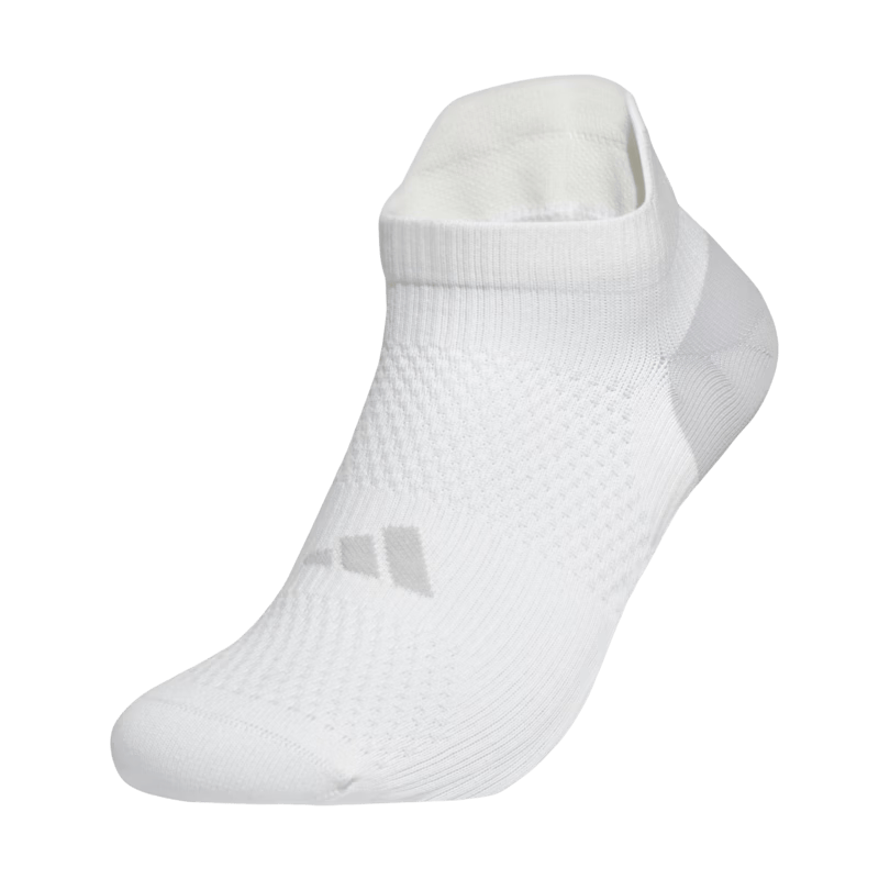 adidas一双装抗菌舒适运动低帮袜男女阿迪达斯官方   白/浅灰   L