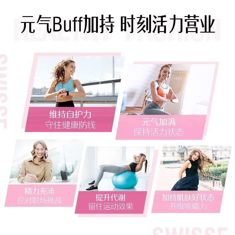 Swisse女士复合维生素升级版120片多维元素片B族【送礼】 【烟酰胺葡萄籽】 300粒 1mg*1罐
